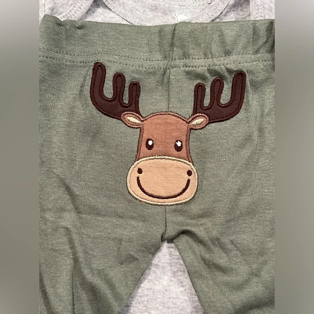 NWT Koala Baby Boys Camping S’mores 3pc Bodysuits & Pant Set